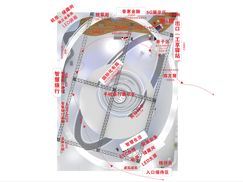 工商銀行——政府展臺設(shè)計(jì)